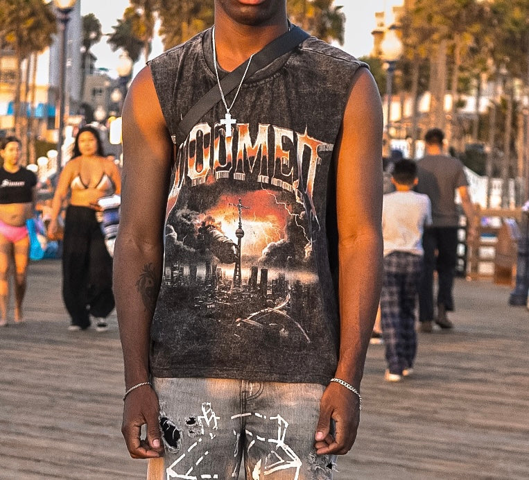 Doomed is US T shirt